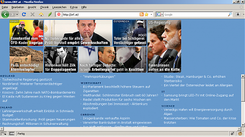 ORF.at Startseite 1024-600 mit Greasemonkey Skript